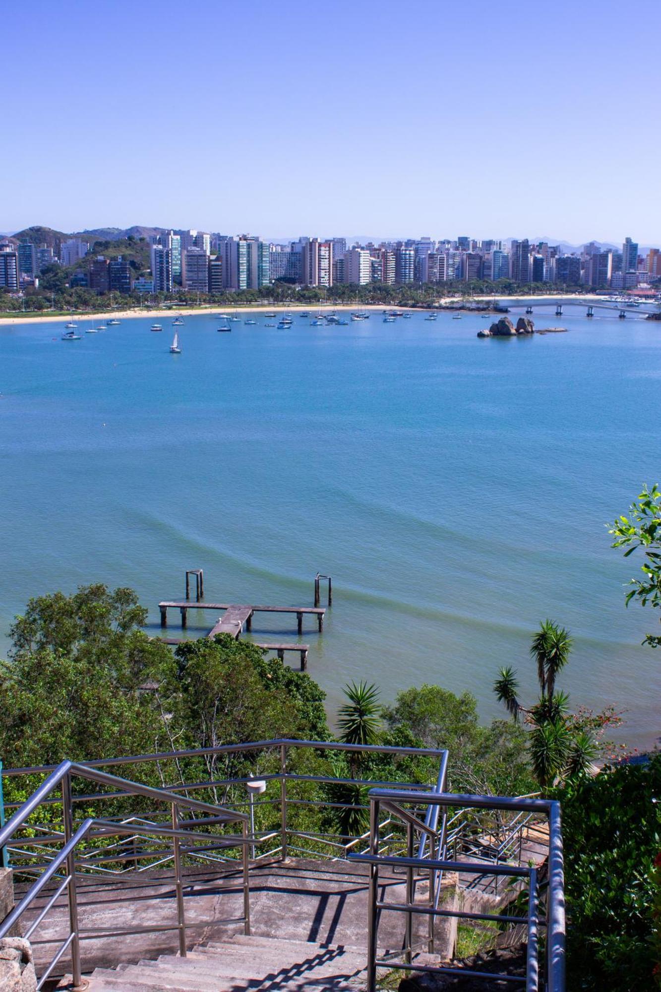 Hotel Senac Ilha Do Boi Vitória Zewnętrze zdjęcie View of the bay from the west